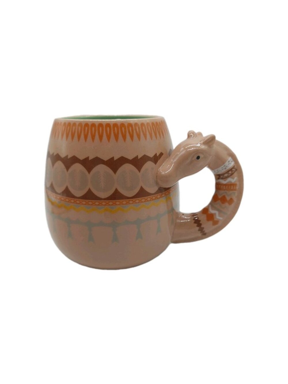 Giraffe Mug Safari Quest Ceramic Coffee Cup by Gibson Home 27.5 Ounce